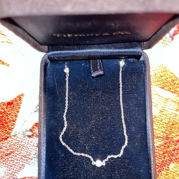 Tiffany & Co. Elsa Peretti Design Diamond by the Yard Necklace - Picture 3 of 5